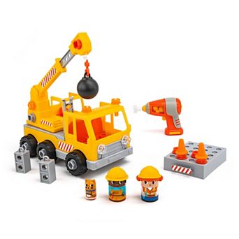 Educational Insights Design & Drill Bolt Buddies Crane STEM Toy
