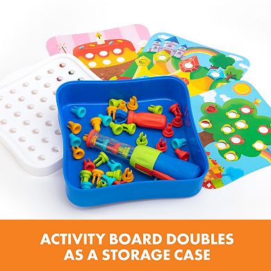 Educational Insights Design & Drill Rivet Pop Workshop STEM Toy