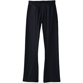 Girls 10-16 Plus Size Lands' End High Waisted Active Flare Leggings