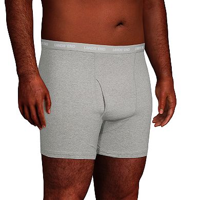 Big & Tall Lands' End 3-Pack Knit Boxer Briefs