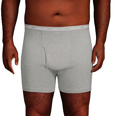 Big & Tall Lands' End 3-Pack Knit Boxer Briefs