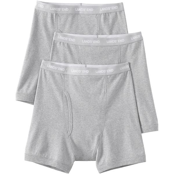 Big & Tall Lands' End 3-Pack Knit Boxer Briefs