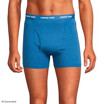 Big & Tall Lands' End 3-Pack Knit Boxer Briefs