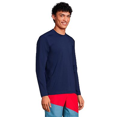 Big & Tall Lands' End SPF Long Sleeve Tee