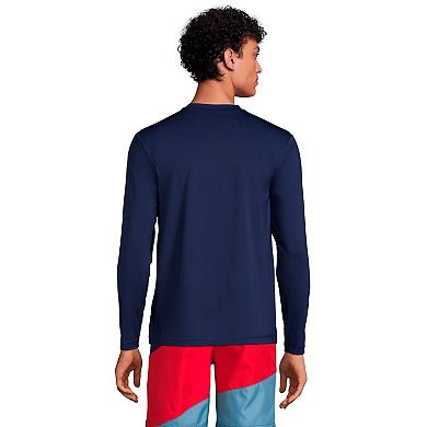 Big & Tall Lands' End SPF Long Sleeve Tee