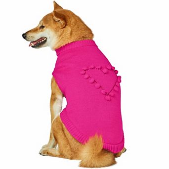 Blueberry Pet Dog Heart Designer Sweater For Love of Pets