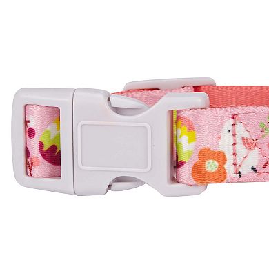 Blueberry Pet Dog Springtime Print Collar