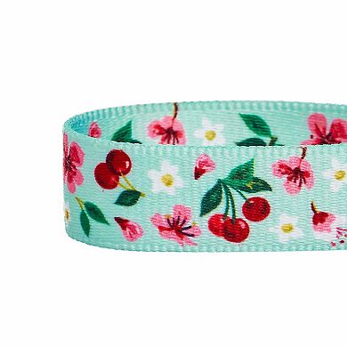 Blueberry Pet Dog Cherry Garden Floral Collar