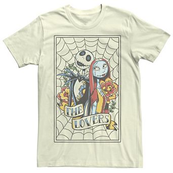 Disney's The Nightmare Before Christmas Juniors' The Lovers Tattoo Graphic Tee