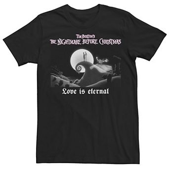 Disney's The Nightmare Before Christmas Juniors' Love Is Eternal Scene Graphic Tee