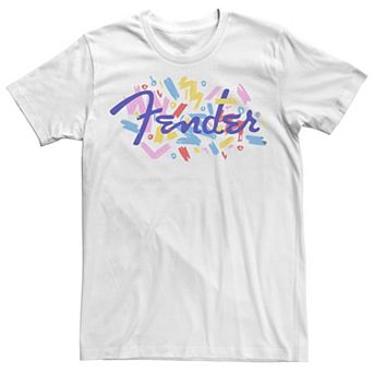 Juniors' Fender Nineties Dixie Logo Graphic Tee