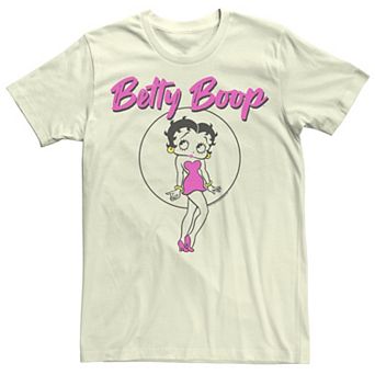 Juniors' Betty Boop Stand Circle Graphic Tee