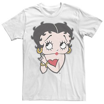 Juniors' Betty Boop Beauty Glamour Shot Graphic Tee