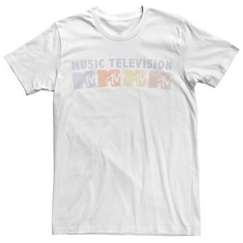 Juniors' MTV Music Television Logo Lineup Graphic Tee