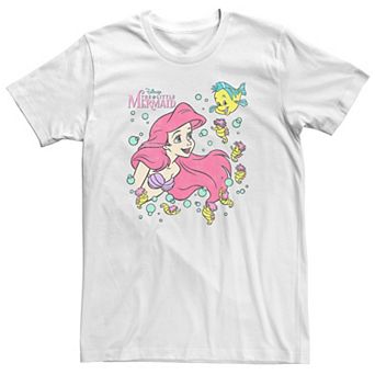 Disney Princesses Juniors' Ariel And Friends Tee