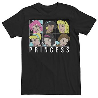 Disney Princesses Juniors' Six Squares Tee