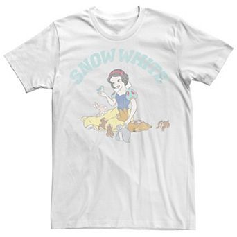 Disney Princesses Juniors' Snow White Woodland Animals Tee