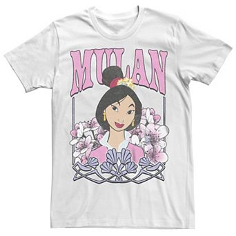 Disney Princesses Juniors' Mulan Flower Field Tee