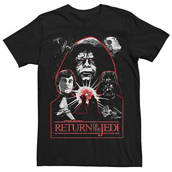 Men's Star Wars The Return Of The Jedi The Finale Of Trilogy Poster Tee