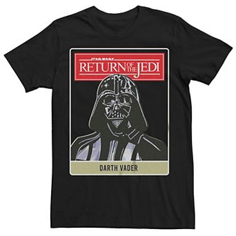 Men's Star Wars The Return Of The Jedi Darth Vader Card Tee