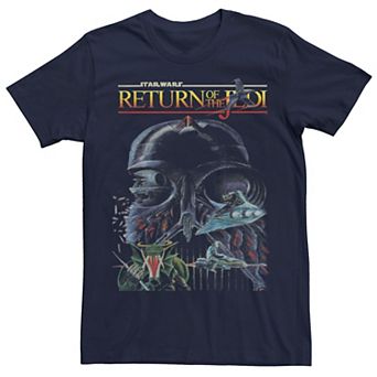 Men's Star Wars The Return Of The Jedi Funny Foreign Poster Tee