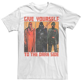 Men's Star Wars The Return Of The Jedi Give Yourself To The Dark Side Panel Tee