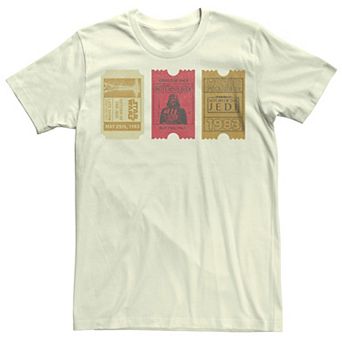 Men's Star Wars The Return Of The Jedi Show Your Stubs Tee