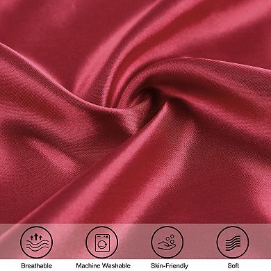 Bolster Soft Silk Satin Body Pillow Cover Body(20"x54")