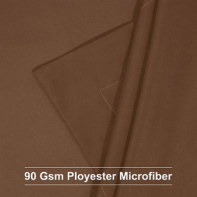 2Pcs Microfiber Pair No Zipper Pillowcases Standard(20"x26")