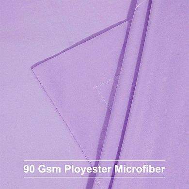2Pcs Microfiber Pair No Zipper Pillowcases Standard(20"x26")