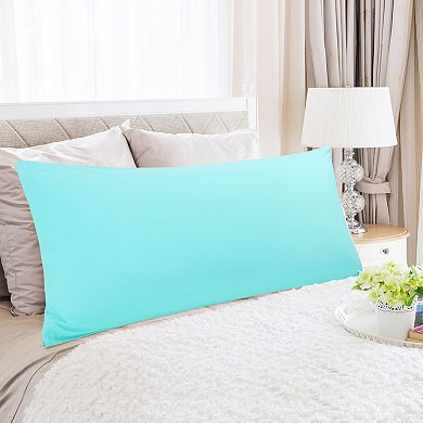 Pillow Cases Zipper Covers Egyptian Cotton For Hair and Skin (20"x60")