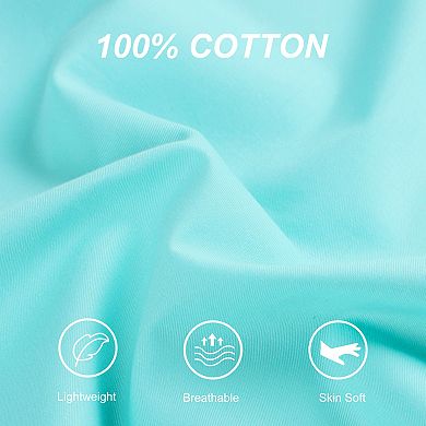 Pillow Cases Zipper Covers Egyptian Cotton For Hair and Skin (20"x60")