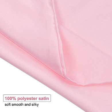 2PCS Soft Silky Satin Pillow Cases Covers Standard(20"x26")