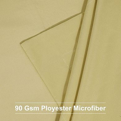 2pcs Microfiber Pair No Zipper Pillowcases King 20"x36"