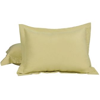 2 pc Microfiber Pair No Zipper Pillowcases King 20"x36"