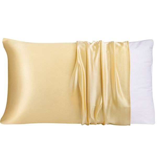 22 Momme Silk Pillowcase for Hair and Skin Travel(20"x14")