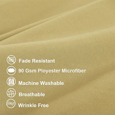 2pcs Bolster Soft 1800 Microfiber Support Cushion Body Pillow Covers Body 20"x48"