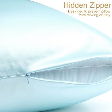 100% Mulberry Silk King Size (20"x36") Pillowcase for Home