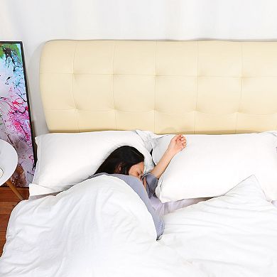 2Pcs Microfiber Pair No Zipper Pillowcases Queen(20"x30")