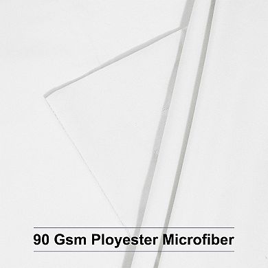 2Pcs Microfiber Pair No Zipper Pillowcases Queen(20"x30")