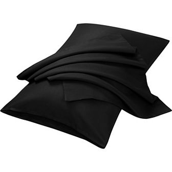 2 pc Microfiber, No Wrinkle, Pillow Cases Travel(14"x20")