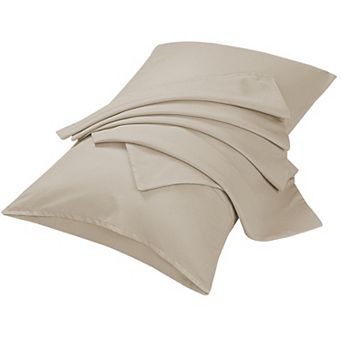 2 pc Microfiber, No Wrinkle, Pillow Cases Travel(14"x20")
