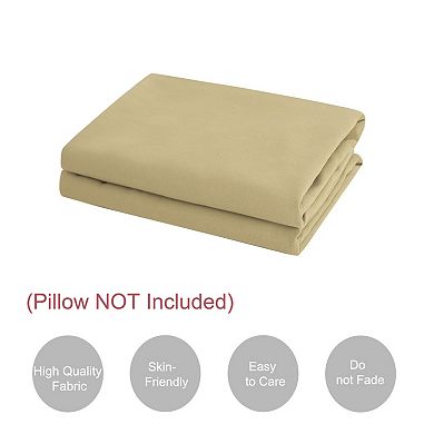 2 Packs Pillowcases for Pillow with Envelope Closure Hotel Quality Standard(20"x26")