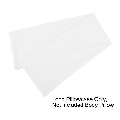 Pillow Cases Covers Egyptian Cotton 1 Pcs (20"x60")
