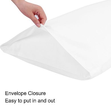 Pillow Cases Covers Egyptian Cotton 1 Pcs (20"x60")