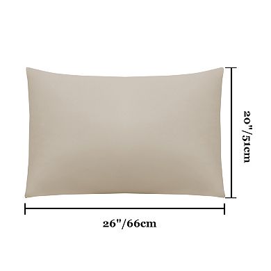 2pcs Microfiber, No Wrinkle, Pillow Cases Standard(20"x26")