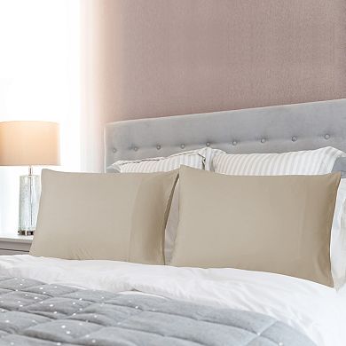 2pcs Microfiber, No Wrinkle, Pillow Cases Standard(20"x26")