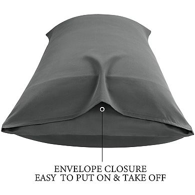 100% Cotton Body Pillowcases 1Pcs Soft with Envelope Closure Body(20"x48")