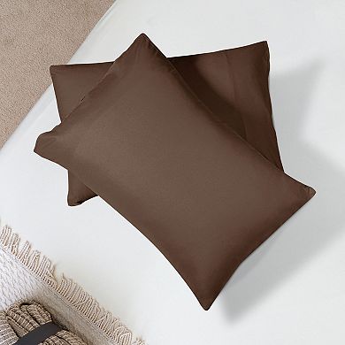 2pcs Microfiber, No Wrinkle, Pillow Cases King(20"x36")