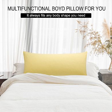 Brushed Body Pillowcase Washed Microfiber Envelope Closure Body(20"x54")